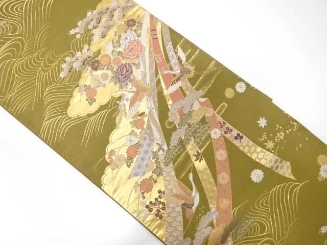 JAPANESE FUKURO OBI / FLOWER
